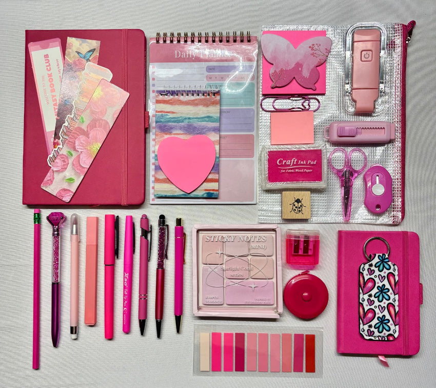 Paquete de Papeleria Colección flamingo deluxe